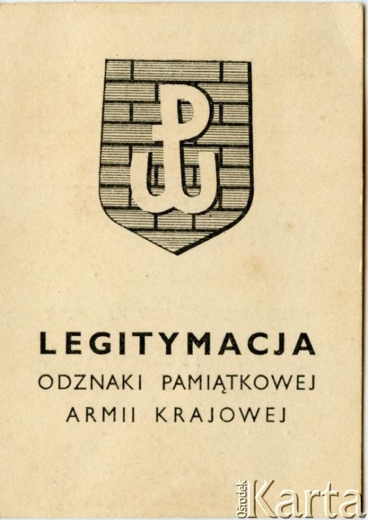 Dokument z kolekcji Izabeli Holik / Documento de la colección de Izabela Holik