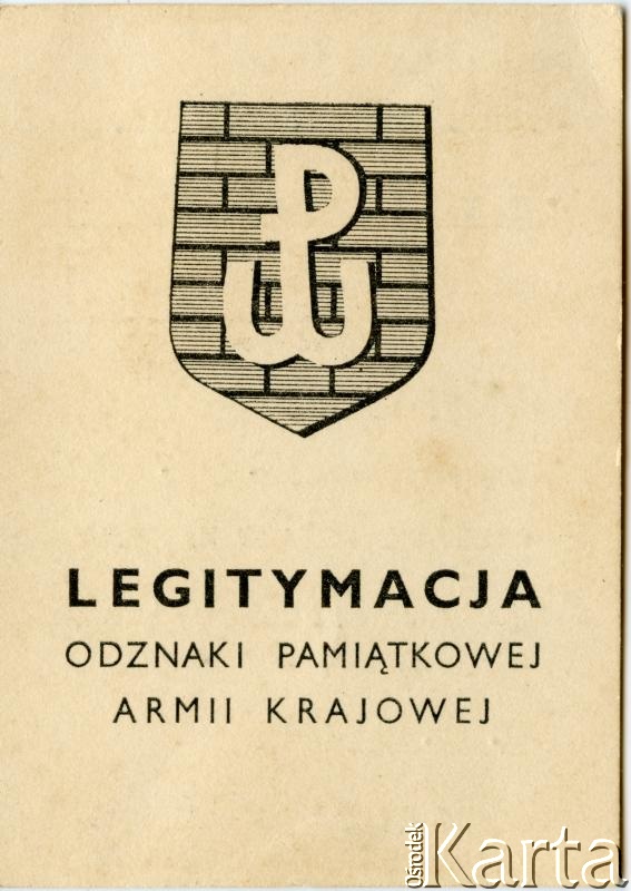 Dokument z kolekcji Izabeli Holik / Documento de la colección de Izabela Holik