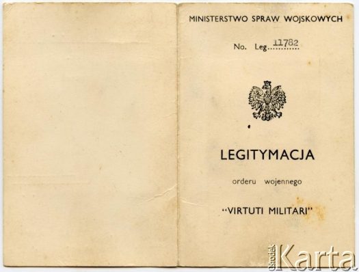 Dokument z kolekcji Izabeli Holik / Documento de la colección de Izabela Holik