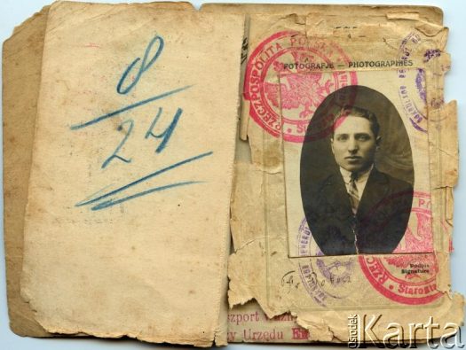 Dokument z kolekcji Angela Dobosza / Documento de la colección de Angel Dobosz