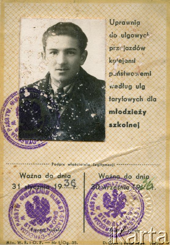 Dokument z kolekcji rodziny Szychowskich / Documento de la colección de familia Szychowski