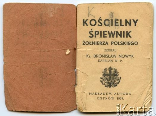 Dokument z kolekcji Roberto Carlosa Szymanskiego / Documento de la colección de Roberto Carlos Szymanski