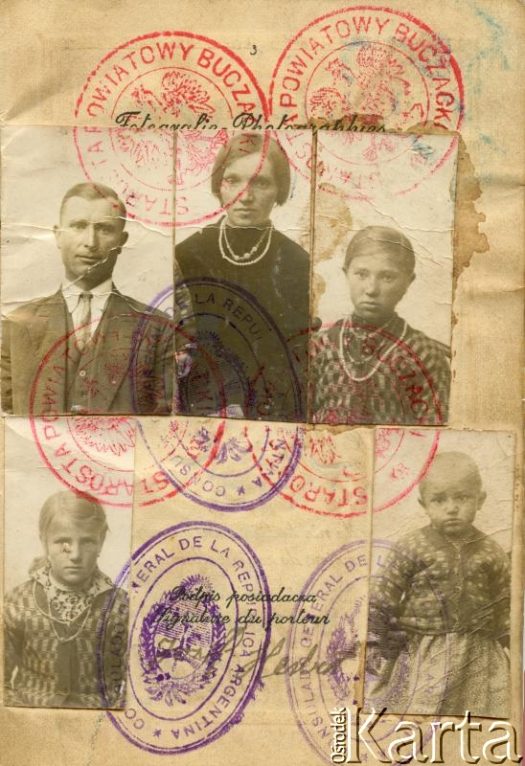 Dokument z kolekcji Władysława Herbuta / Documento de la colección de Władysław Herbut