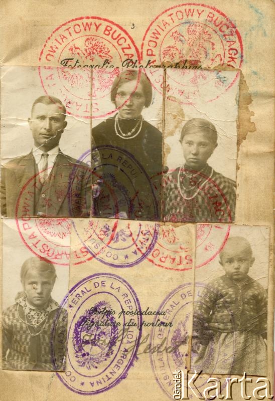 Dokument z kolekcji Władysława Herbuta / Documento de la colección de Władysław Herbut