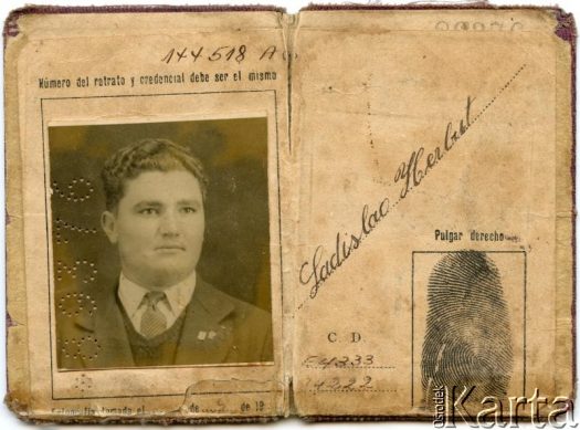 Dokument z kolekcji Władysława Herbuta / Documento de la colección de Władysław Herbut