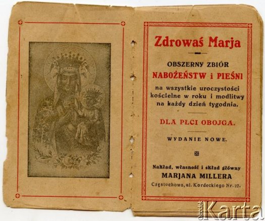 Dokument z kolekcji rodziny Ziembickich / Documento de la colección de familia Ziembicki