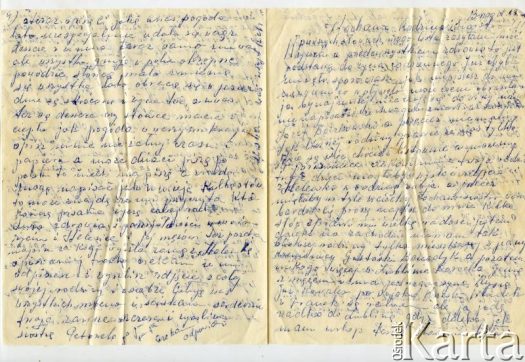 Dokument z kolekcji rodziny Ziembickich / Documento de la colección de familia Ziembicki