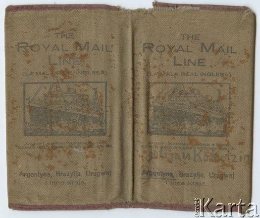 Dokument z kolekcji Alfredo Kołodzieja / Documento de la colección de Alfredo Kołodziej