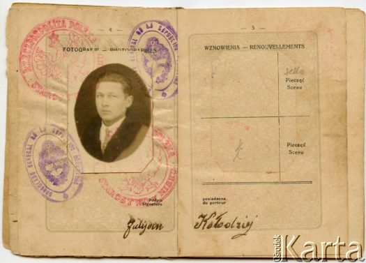 Dokument z kolekcji Alfredo Kołodzieja / Documento de la colección de Alfredo Kołodziej