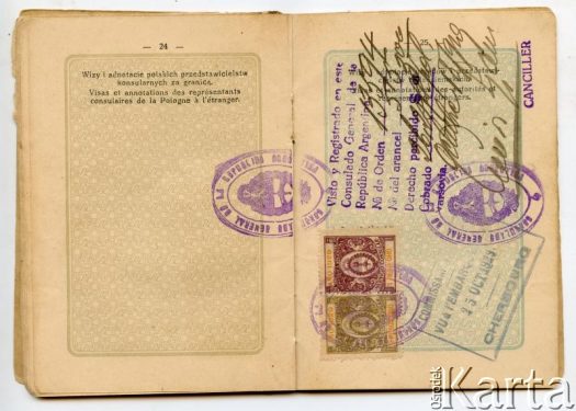 Dokument z kolekcji Alfredo Kołodzieja / Documento de la colección de Alfredo Kołodziej