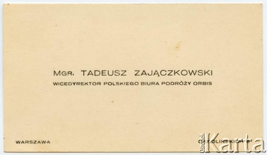 Fotografia z kolekcji Anny Jeżewskiej / Fotografía de la colección de Anna Jeżewska