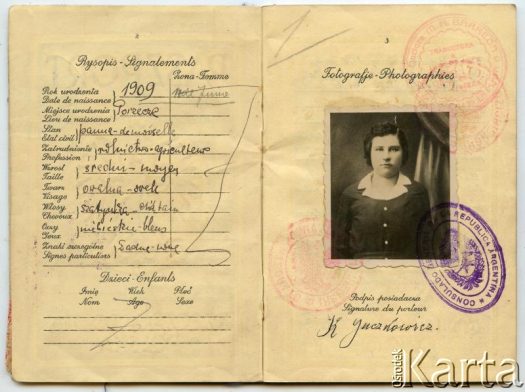 Fotografia z kolekcji Angeli Szymanowski / Fotografía de la colección de Angela Szymanowski