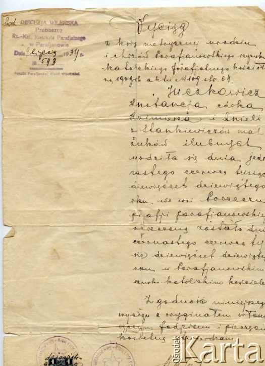 Fotografia z kolekcji Angeli Szymanowski / Fotografía de la colección de Angela Szymanowski