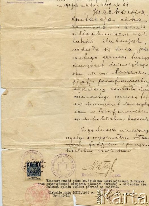 Fotografia z kolekcji Angeli Szymanowski / Fotografía de la colección de Angela Szymanowski