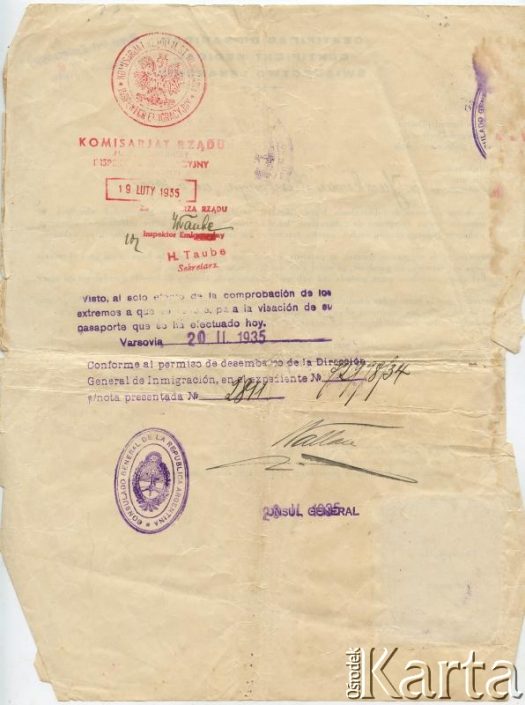 Fotografia z kolekcji Angeli Szymanowski / Fotografía de la colección de Angela Szymanowski