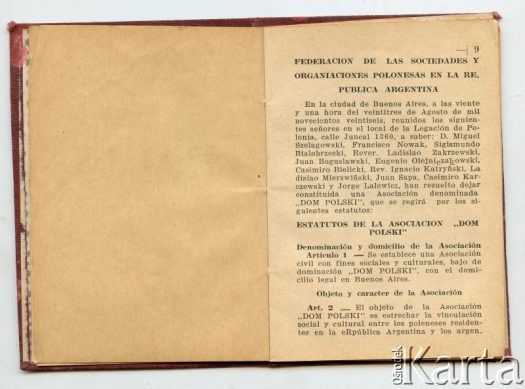 Fotografia z kolekcji Angeli Szymanowski / Fotografía de la colección de Angela Szymanowski