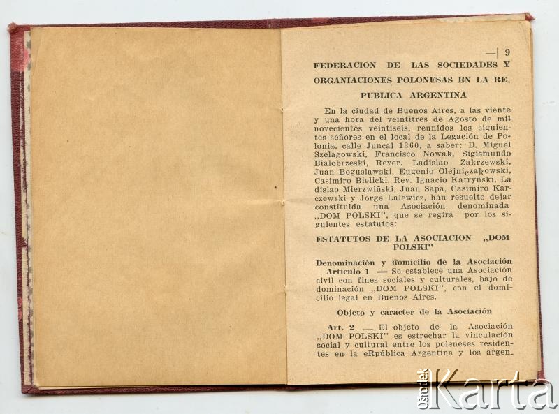 Fotografia z kolekcji Angeli Szymanowski / Fotografía de la colección de Angela Szymanowski