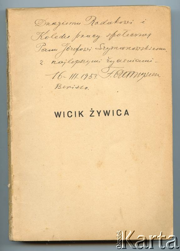 Fotografia z kolekcji Angeli Szymanowski / Fotografía de la colección de Angela Szymanowski