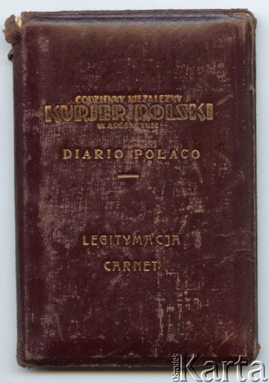 Dokument z kolekcji Juana Roberto Ciechanowa / Documento de la colección de Juan Roberto Ciechanow