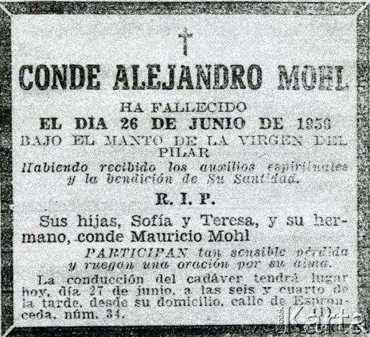 Fotografia z kolekcji Grzegorza Daytona / Fotografía de la colección de Grzegorz Dayton