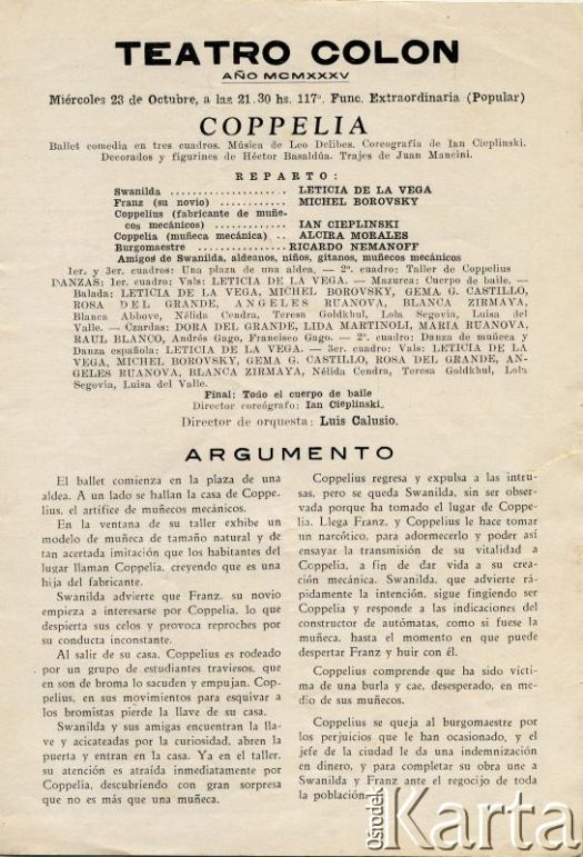 Dokument z kolekcji Jana Cieplińskiego / Documento de la colección de Jan Ciepliński