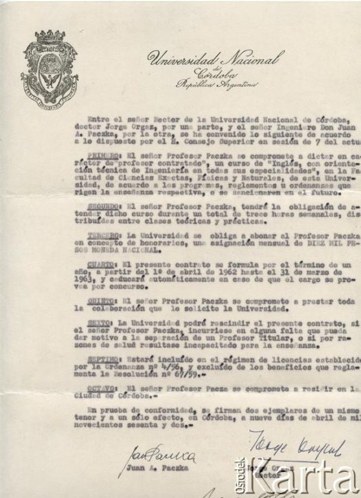 Fotografia z kolekcji Zofii Paczki / Fotografía de la colección de Zofia Paczka