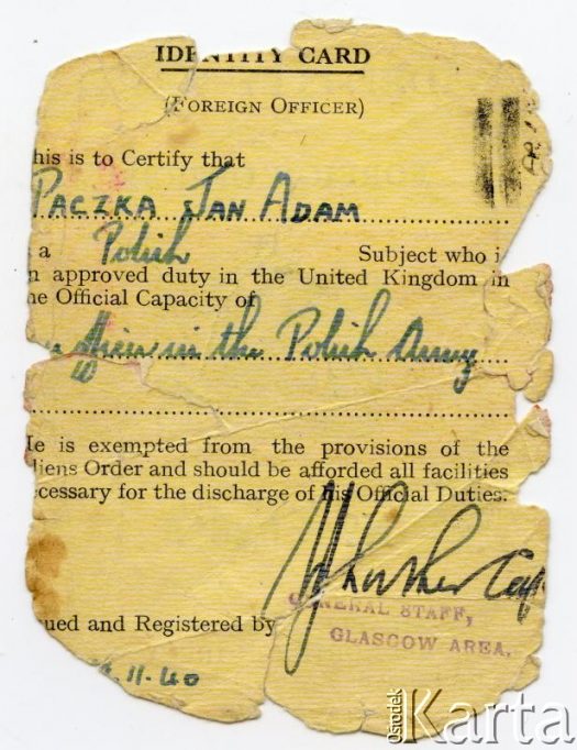 Fotografia z kolekcji Zofii Paczki / Fotografía de la colección de Zofia Paczka