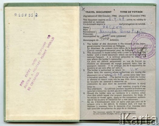 Fotografia z kolekcji Zofii Paczki / Fotografía de la colección de Zofia Paczka