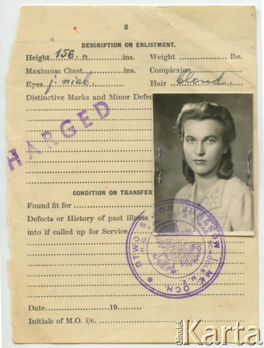 Dokument z kolekcji Alicji Wołk-Łaniewskiej / Documento de la colección de Alicja Wołk-Łaniewska