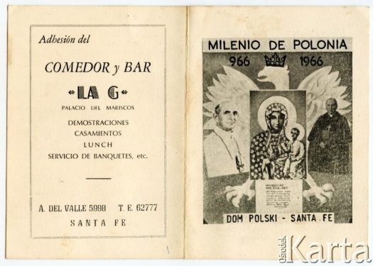 Dokument z kolekcji Silvii Komorowsky / Documento de la colección de  Silvia Komorowsky