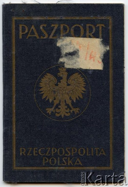 Dokument z kolekcji Silvii Komorowsky / Documento de la colección de  Silvia Komorowsky