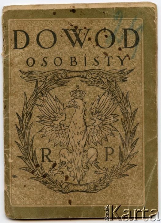 Dokument z kolekcji Silvii Komorowsky / Documento de la colección de  Silvia Komorowsky