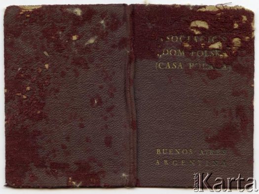 Dokument z kolekcji Silvii Komorowsky / Documento de la colección de  Silvia Komorowsky