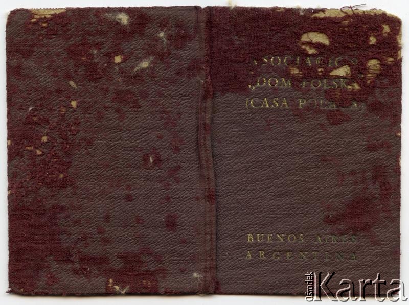 Dokument z kolekcji Silvii Komorowsky / Documento de la colección de  Silvia Komorowsky
