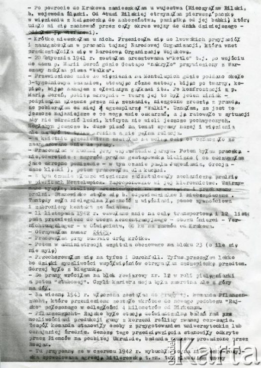 Dokument z kolekcji Bartolome Estanislao Moszoro / Documento de la colección de Bartolome Estanislao Moszoro