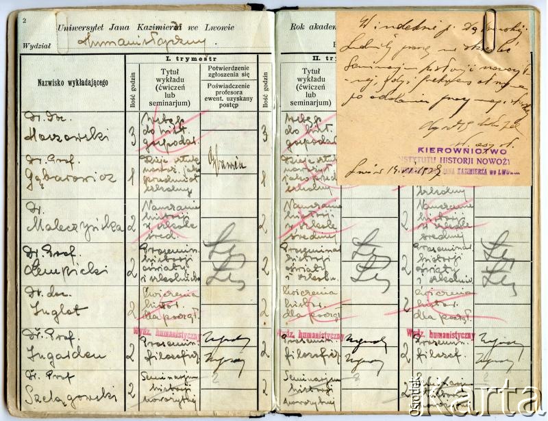 Dokument z kolekcji Bartolome Estanislao Moszoro / Documento de la colección de Bartolome Estanislao Moszoro