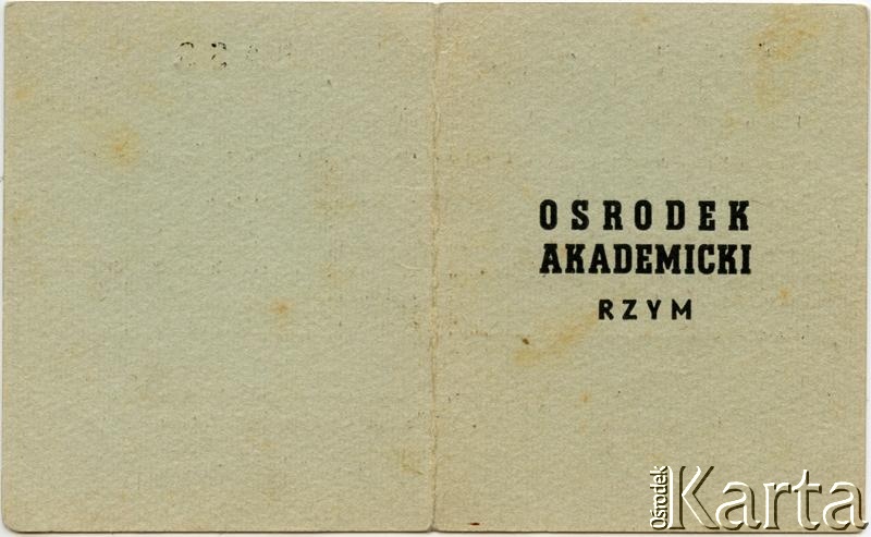 Dokument z kolekcji Bartolome Estanislao Moszoro / Documento de la colección de Bartolome Estanislao Moszoro