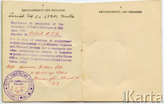 Dokument z kolekcji Bartolome Estanislao Moszoro / Documento de la colección de Bartolome Estanislao Moszoro