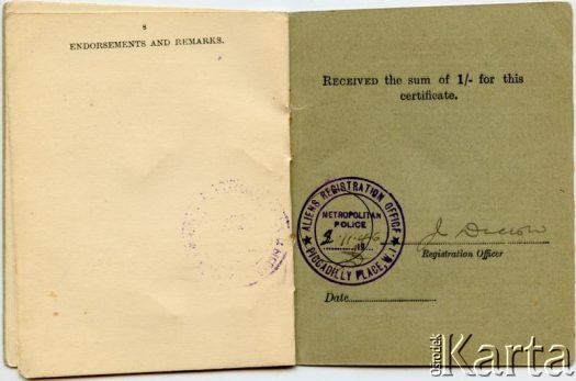 Dokument z kolekcji Bartolome Estanislao Moszoro / Documento de la colección de Bartolome Estanislao Moszoro