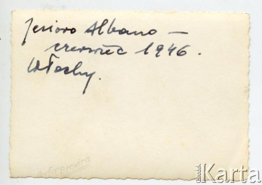 Dokument z kolekcji Bartolome Estanislao Moszoro / Documento de la colección de Bartolome Estanislao Moszoro