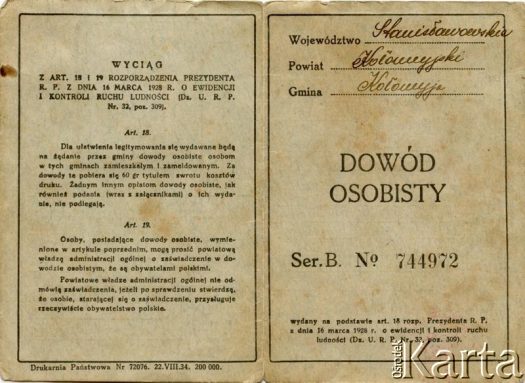 Dokument z kolekcji Bartolome Estanislao Moszoro / Documento de la colección de Bartolome Estanislao Moszoro