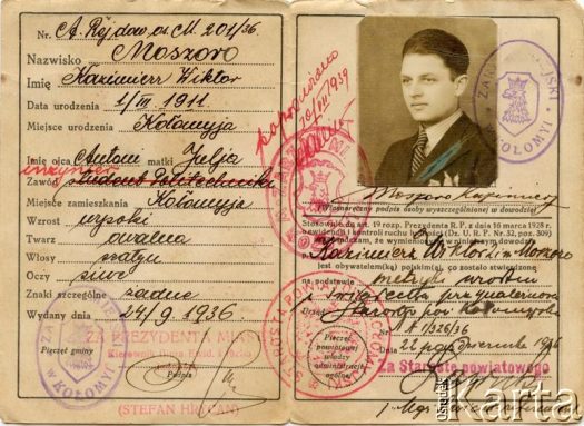 Dokument z kolekcji Bartolome Estanislao Moszoro / Documento de la colección de Bartolome Estanislao Moszoro