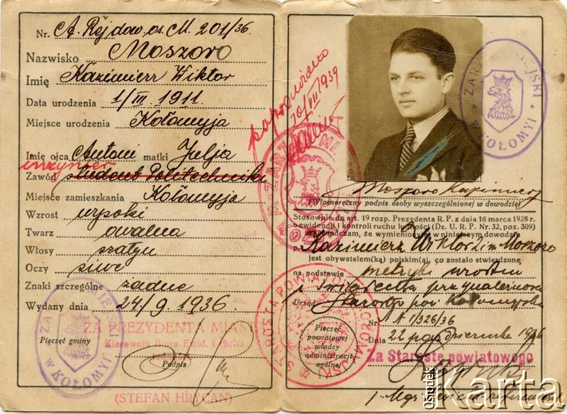 Dokument z kolekcji Bartolome Estanislao Moszoro / Documento de la colección de Bartolome Estanislao Moszoro