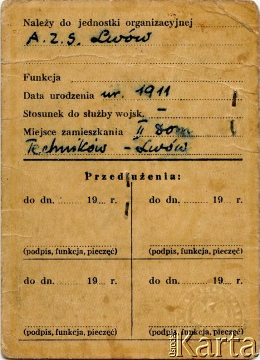Dokument z kolekcji Bartolome Estanislao Moszoro / Documento de la colección de Bartolome Estanislao Moszoro