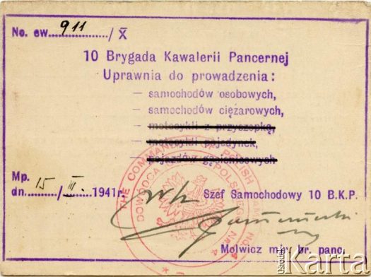 Dokument z kolekcji Bartolome Estanislao Moszoro / Documento de la colección de Bartolome Estanislao Moszoro