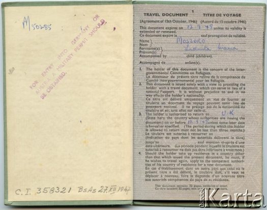 Dokument z kolekcji Bartolome Estanislao Moszoro / Documento de la colección de Bartolome Estanislao Moszoro