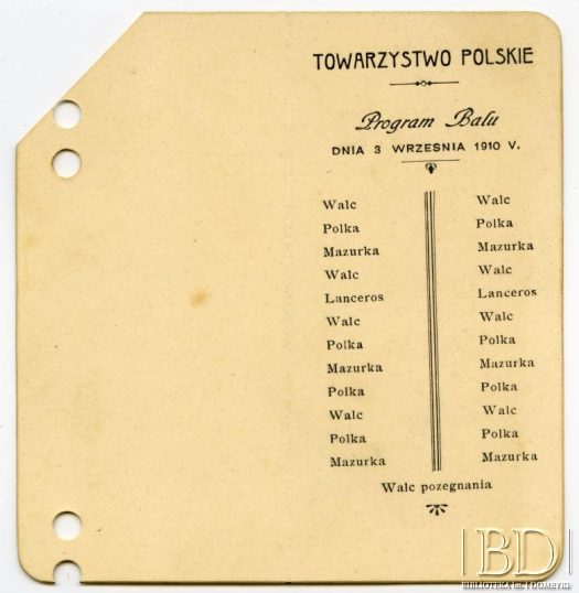 Dokument z kolekcji Bolesława Schreibera / Documento de la colección de Bolesław Schreiber