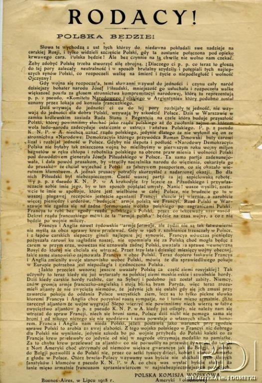 Dokument z kolekcji Bolesława Schreibera / Documento de la colección de Bolesław Schreiber
