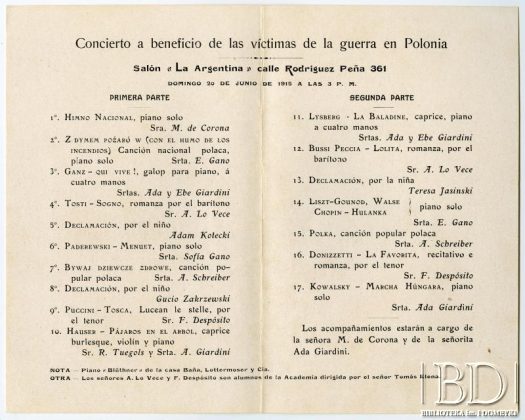 Dokument z kolekcji Bolesława Schreibera / Documento de la colección de Bolesław Schreiber