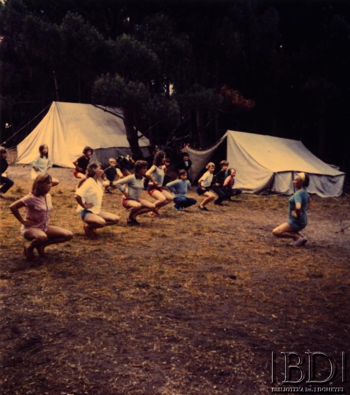 Fotografia z obozu harcerskiego „Miramar” / Fotografía del campamento scout „Miramar”